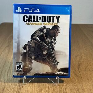 Activision Call of Duty Advanced Warfare PS4 Case Only Blue Replacement Artwork